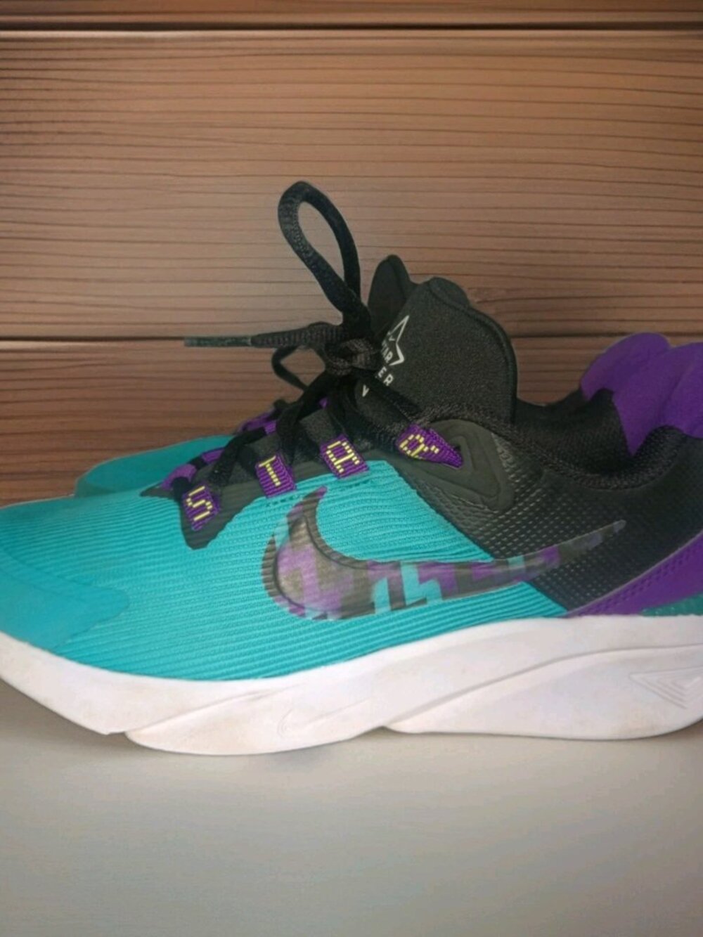 Nike Star Runner 4 SE Blue Purple Trainer Athletic Shoes FJ1805-300 Size 3.5 YTH